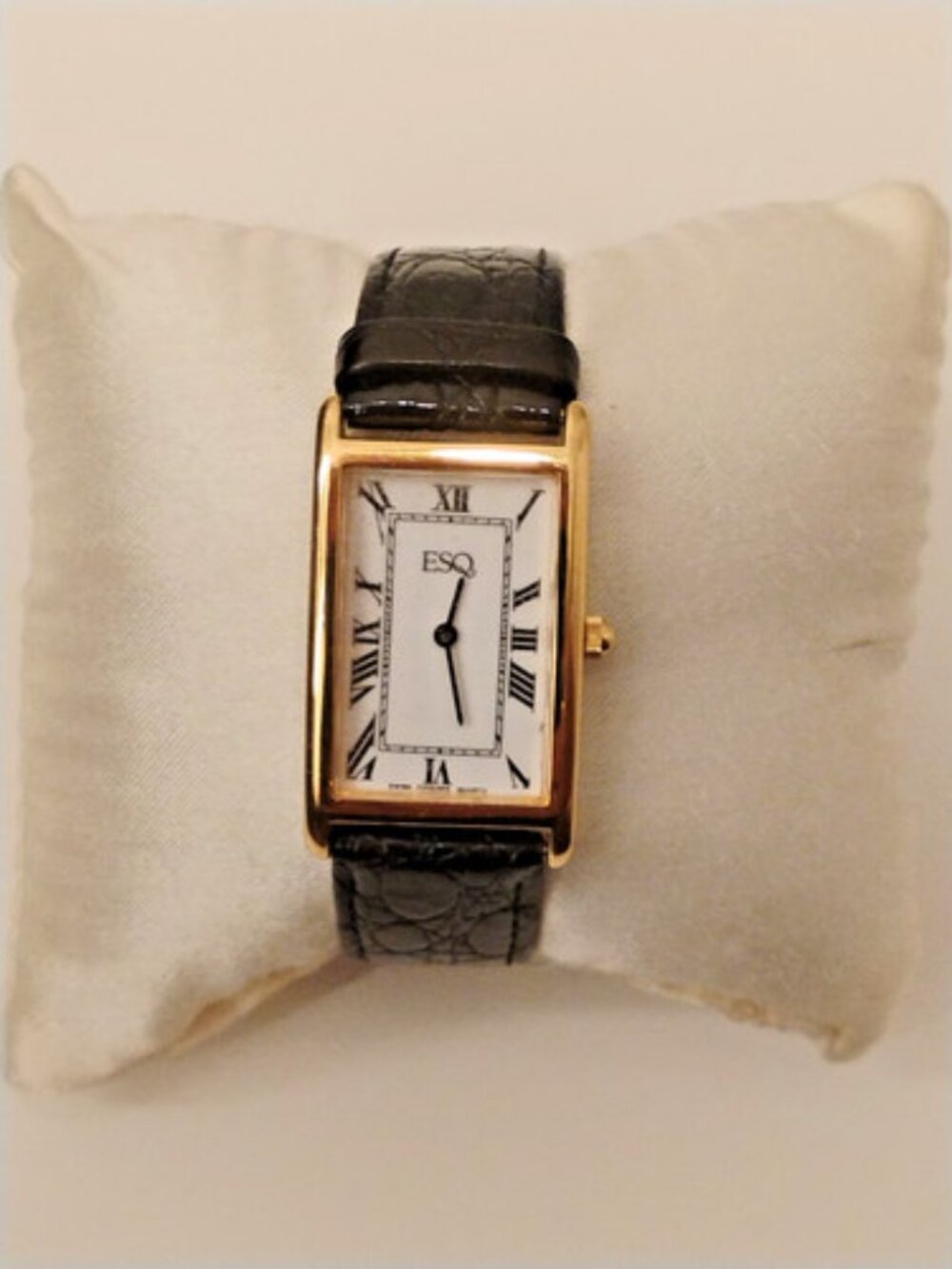 Men's/Ladies ESQ by Movado Tank Watch New Battery